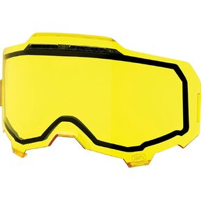 100% ARMEGA Goggle Replacement Lens - Injected Dual Pane Vented - Compatible with ARMEGA Goggles Only