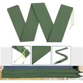 Flood Water Barrier Sandbags Long Canvas Sandbags Flood Protection Thickened Reusable Sand Bags - Flood Barrier for Rain Water Control Flood Hurricane Doors Windows…