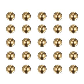 150pcs 3.5mm Precision Solid Brass Bearing Balls for Bearings Valves Decoration