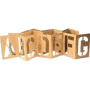 Duro 3305 Oil Board Stencil Set, Tan