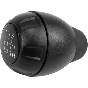 TIKSCIENCE Manual Transmission Shift Knob 6 Speed Fit for Jeep Wrangler JK 3.8L 2007 2008 2009 2010 Replace 52060485AG