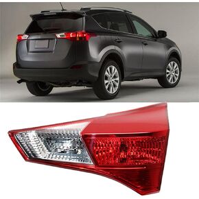 labwork Passenger Side Inner Tail Light Replacement for 2013-2015 Toyota RAV4 Rear Tail Light Brake Lamp Assembly RH Right Side 815800R010 TO2803126