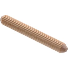53024 Groove Dowel Pin, 3/8 by 1-1/4-Inch, 25-Pack