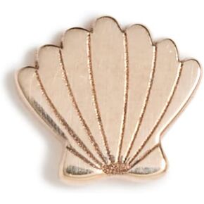 قرط مسمار من نوع Itty Bitty Shell للسيدات عيار 14 قيراط