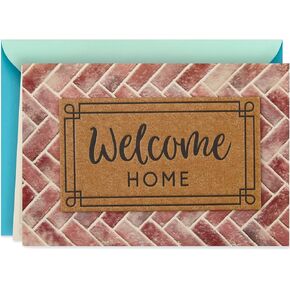 Hallmark Housewarming Card (Welcome Home Doormat)