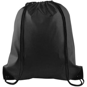 حقائب ظهر برباط لصالة الألعاب الرياضية وحقائب ظهر برباط وحقيبة ظهر بسلسلة للسفر في صالة الألعاب الرياضية، باللون الأسود in Kuwait