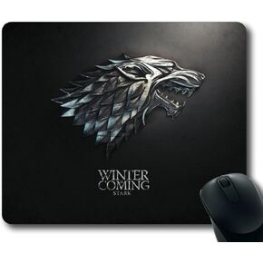 Game of the Thrones Winter is coming Stark Mouse Pad/Mouse Mat Rectangle by ieasycenter