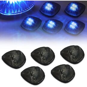 DNA Motoring CBL-DR94-SM-B LED Cab Roof Top Marker Lights X 5