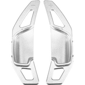 ACROPIX Steering Wheel Shift Paddle Shifter Extension Trim Cover Fit for Toyota Camry Corolla - Pack of 2 Black