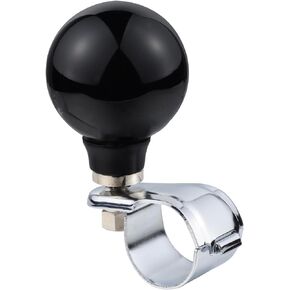Abfer Power Handle Spinner 8 Ball Suicide Knob Driving Assist for Most Cars Trucks Tractors Boats Steering Wheels, Black