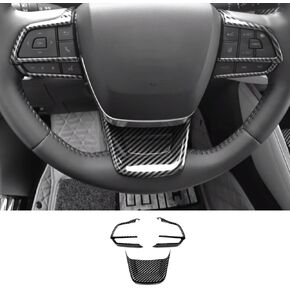 ERIDANUS Auto Accessories Fit for Toyota Sienna 2023 2022 2021 Button Switch Cover Trim (Peach Wood Style) ABS 3 PCS