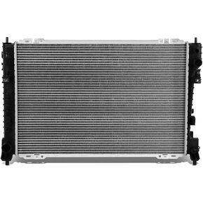 DNA Motoring OEM-RA-2342 Factory Style Direct Fit Aluminum Core Radiator Compatible with 02-05 Explorer/Mountaineer, 21-1/8" W X 23-3/4" H x 1-1/4" D, 1-9/16" Inlet, 1-9/16" Outlet