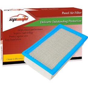 EPAuto GP242 (CA10242) بديل لفلتر هواء محرك Ford/Mazda/Lincoln/Mercury Panel لـ Edge(2007-2014)، Explorer Gas (2011-2022)، Flex(2009-2019)، Taurus(2010-2019)، MKT( 2010-2019)