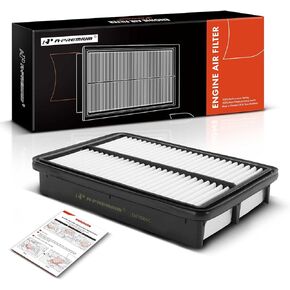 A-Premium Engine Air Filter Compatible with Hyundai Tucson 2005-2009 & Kia Sportage 2005-2010, 2.0L 2.7L, Rigid Panel, Replace# 28113-08000