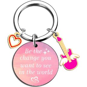 Cute Taylor Merch Gifts For Women Girls Inspirational Taylor Pink Keychain Unique Teen Girl Gifts Trendy Stuff Taylor Fans Music Lover Gift Ideas
