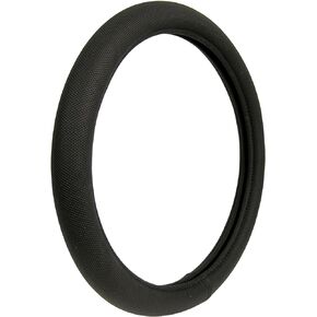 Custom Accessories 38451P Black Memory Foam Soft Grip Steering Wheel Cover