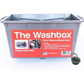 Paint Tray for Brush Clean Up Large Insert for Sinks to Make Paint Cleanup Easy