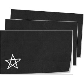 20 Sheets, 10" x 6" - Large Chalkboard Labels Stickers, Erasable and Reusable