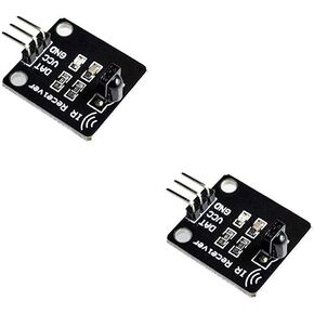 2Pcs Digital 38KHz Infrared IR Receiver Sensor Module for Arduino Compatible