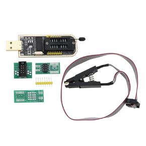 1 Set CH341A 24/25 Series EEPROM Flash BIOS USB Programmer with SOIC8 SOP8 Adaptor Module for Motherboard Routing LCD Panel Programming