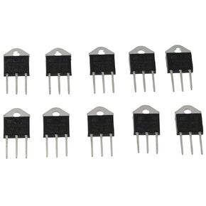 FEIYING 10pcs Direct Insertion BTA41-600B BTA41600B 600V 40A to-3 bidirectional thyristor,Gate Trigger 1.3V 100mA,Through Hole,3-Pin