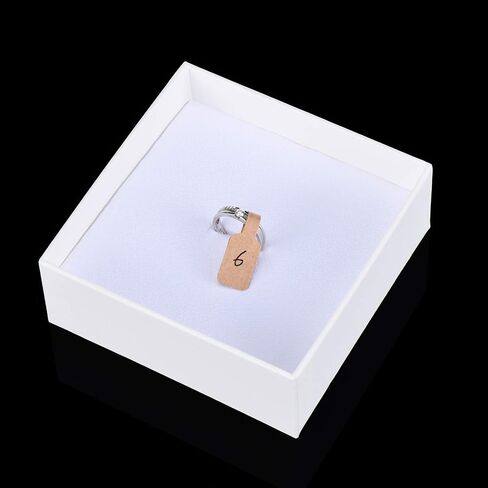 Canomo 520 Pieces Kraft Blank Jewelry Price Tags Stickers and 500 Pieces String Jewelry Price Label for Jewelry Display, Rectangle Shape, Brown in Saudi Arabia