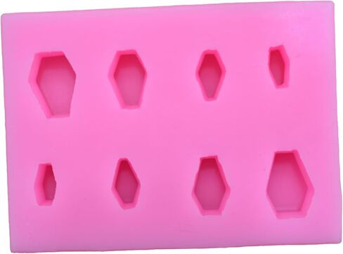 coffin Ear Guage Resin Mold Double Flared Plug Silicone Mold in Saudi Arabia