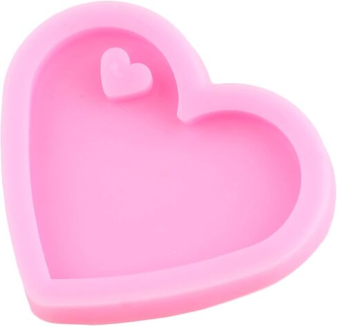 Heart Silicone Keychain Mold Heart Keychain Pendant Mold Puzzle Silicone Mold For Jewelry Pendant Crafts Making Set Of 5 in Saudi Arabia