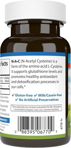 Carlson Labs NAC N-Acetyl Cysteine، 500 ملغ، 60 كبسولة in Saudi Arabia