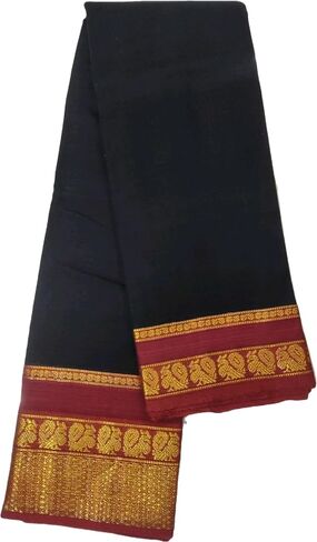 Narayanpet Pure Cotton Handloom Sarees From The Weavers Of Karnataka India For womens in Saudi Arabia