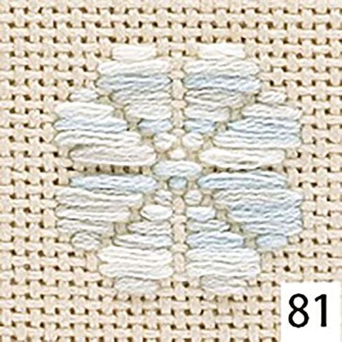 خيط Olympus Kogin Sashiko - متنوع - تطريز ولحف ياباني (# 81 أبيض) in Kuwait