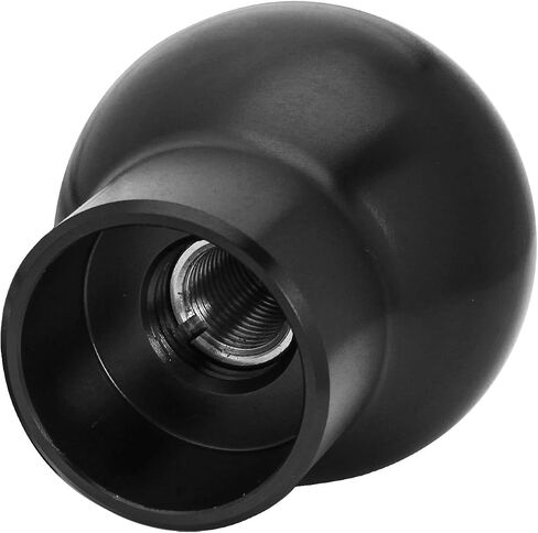 Gear Shift Knob, Aluminum Alloy Weighted Car Shifter Knobs Manual Stick Lever Cover Compatible with Focus ST/RS, Fiesta ST, Manual Subaru/Toyota/Scion (Black) in Saudi Arabia