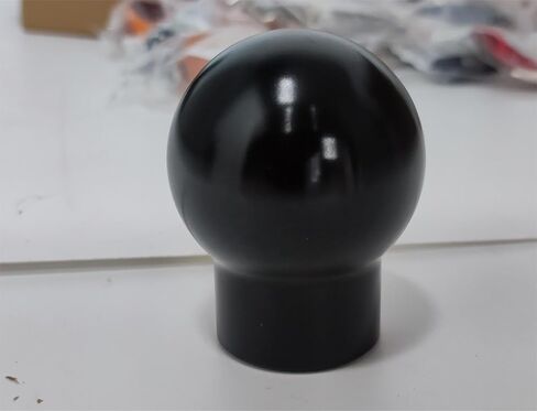 Gear Shift Knob, Aluminum Alloy Weighted Car Shifter Knobs Manual Stick Lever Cover Compatible with Focus ST/RS, Fiesta ST, Manual Subaru/Toyota/Scion (Black) in Saudi Arabia