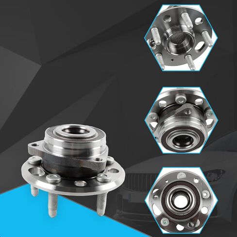 513288 Front or Rear Wheel Bearing and Hub Assembly Wheel Hub w/ABS Fits for 2010-2017 Terrain 2.4L, Fits for 2014-2017 Impala 3.6L, Replace OE 513288 WE60838 in Saudi Arabia