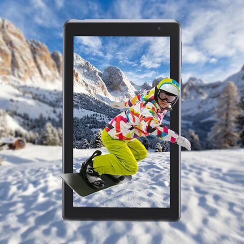 جهاز لوحي Android 8 بوصة، نظام Android 12.0 Tableta سعة تخزين 32 جيجا بايت 512 جيجا بايت SD أجهزة لوحية قابلة للتوسيع، معالج رباعي النواة 2 جيجا بايت رام 1280x800 IPS HD شاشة تعمل باللمس أجهزة لوحية مزدوجة الكاميرا، يدعم WiFi6، BT، بطارية 4300 مللي أمبير  in Kuwait