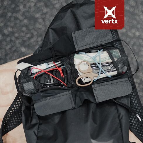 حقيبة IFAK متوسطة الحجم من Vertx لمجموعة الإسعافات الأولية، متوافقة مع Vertx Tactigami، وحقائب للمعدات التكتيكية، وعناصر الاستعداد للطوارئ، باللون الأسود in Kuwait