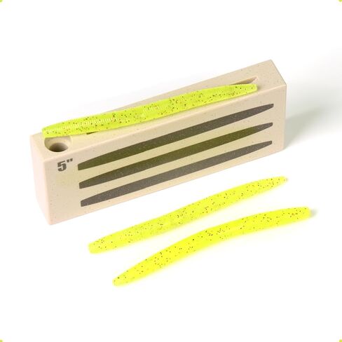 Premium Soft Plastiс Mold Lure Making Injection Molds Fishing Lures 3 Cavity Yama Senko 5'' in Saudi Arabia