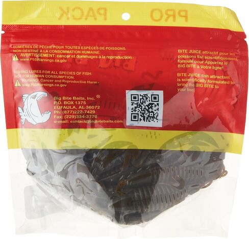 Big Bite Baits 4" Rojas Fighting Frog/Green Pumpkin (25 Pack) in Saudi Arabia