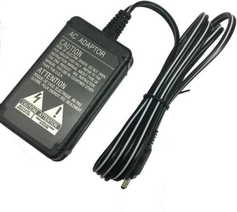 طقم شاحن محول الطاقة AC-L100 لكاميرات سوني AC-L10، AC-L10A، AC-L15، AC-15A، AC-L100، L100B L100C، DSC-F828 DCR-TRV MVC-FD DSC-S30 in Kuwait