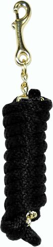 Hamilton Extra Heavy Poly Rope Lead with 24" Chain, Dark Green, 5/8" Thick x 8' Long in Saudi Arabia