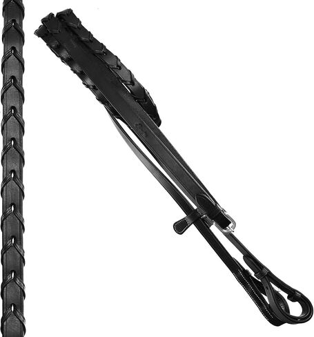 Exion Figure 8 Bridle with Leather Laced Rein | English Jumping Fancy Stitched Figure 8 Bridle for Horses in Saudi Arabia
