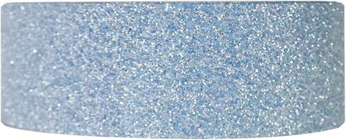 Wrapables Shimmer Japanese Washi Masking Tape, Light Blue in Saudi Arabia