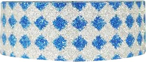 Wrapables Shimmer Japanese Washi Masking Tape, Light Blue in Saudi Arabia