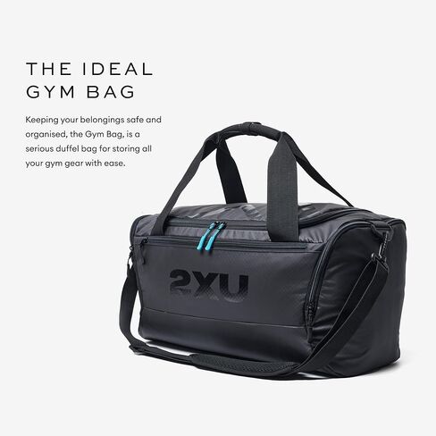 2XU Gym Bag - Everyday Gym Duffel, Inner Shoe Compartment - 30L Capacity in Saudi Arabia