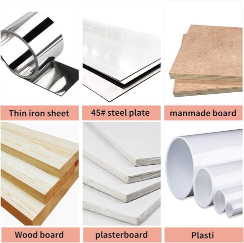 قاطع ثقب 75 مم Laiwei HSS منشار ثقب ثنائي المعدن وقاطع للجدران الجافة البلاستيكية والخشبية والصفائح المعدنية 2-15/16 بوصة (منشار ثقب 2.95 بوصة) in Kuwait