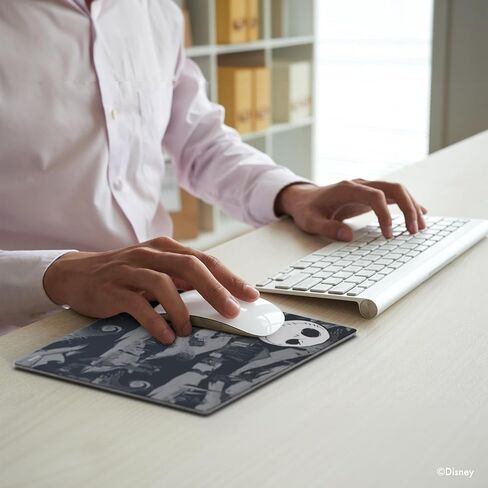 Tim Burtons The Nightmare Before Christmas Mouse Pad for Desk | 10.25 X 8.25 Inches Mousepads for Computers/Home/Office,More – Non-Slip Bottom + Spill Resistant Coating | Jack Skellington Gifts in Saudi Arabia