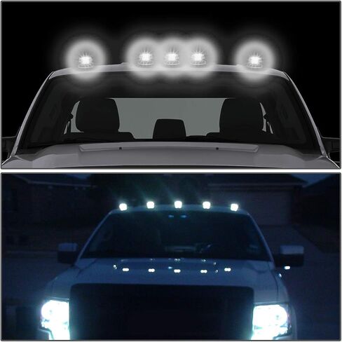 DNA Motoring CBL-DR94-SM-B LED Cab Roof Top Marker Lights X 5 in Saudi Arabia