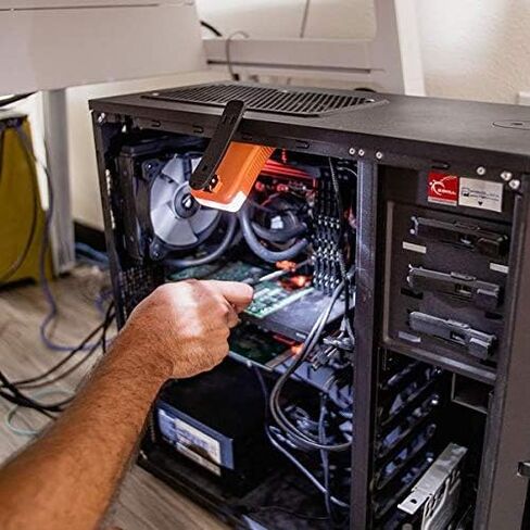Scout Clip Light with White and Red LEDs, Orange, Fire and Impact Resistant, Waterproof, 49 Lumens in Saudi Arabia