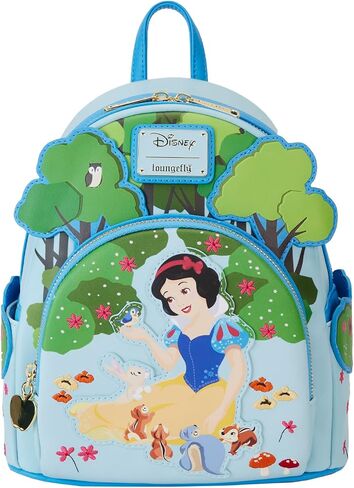 حقيبة ظهر صغيرة من Loungefly Disney Snow White Forest Scene، حصريًا لأمازون in Saudi Arabia