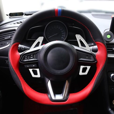 ACROPIX Steering Wheel Shift Paddle Shifter Extension Trim Cover Fit for Toyota Camry Corolla - Pack of 2 Black in Saudi Arabia